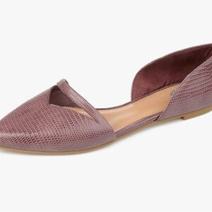 Journee Collection Mauve Flats